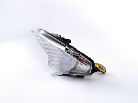 Pair Of Turn Signal Lamps For Honda CBR250R 2011-2013 & CBR300R 2015-2022 - Black/Clear