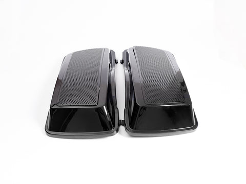 Hard Speaker Lids 6"x9" Harley Touring models (vivid black)