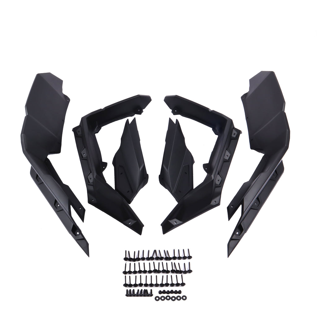 Maverick R Rear Fenders Can-Am Maverick X3 Max Turbo R RR Fender Flares – Bright2Wheels