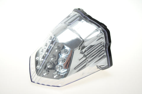 Bright2wheels LED Tail Light For Yamaha FZ6R 2009-2017 - Smoke Lens, Built-in Turn Signals