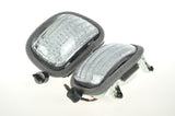 Bright2wheels Honda Goldwing 01-17 GL1800 Gold Wing Mirror LED front turn signals with daytime running white LED