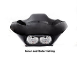 Inner and Outer fairing with headlight (vivid black) Touring models