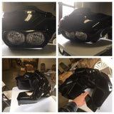 Inner and Outer fairing with headlight (vivid black) Touring models